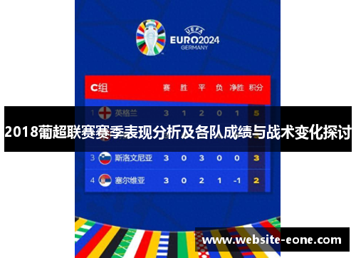 2018葡超联赛赛季表现分析及各队成绩与战术变化探讨